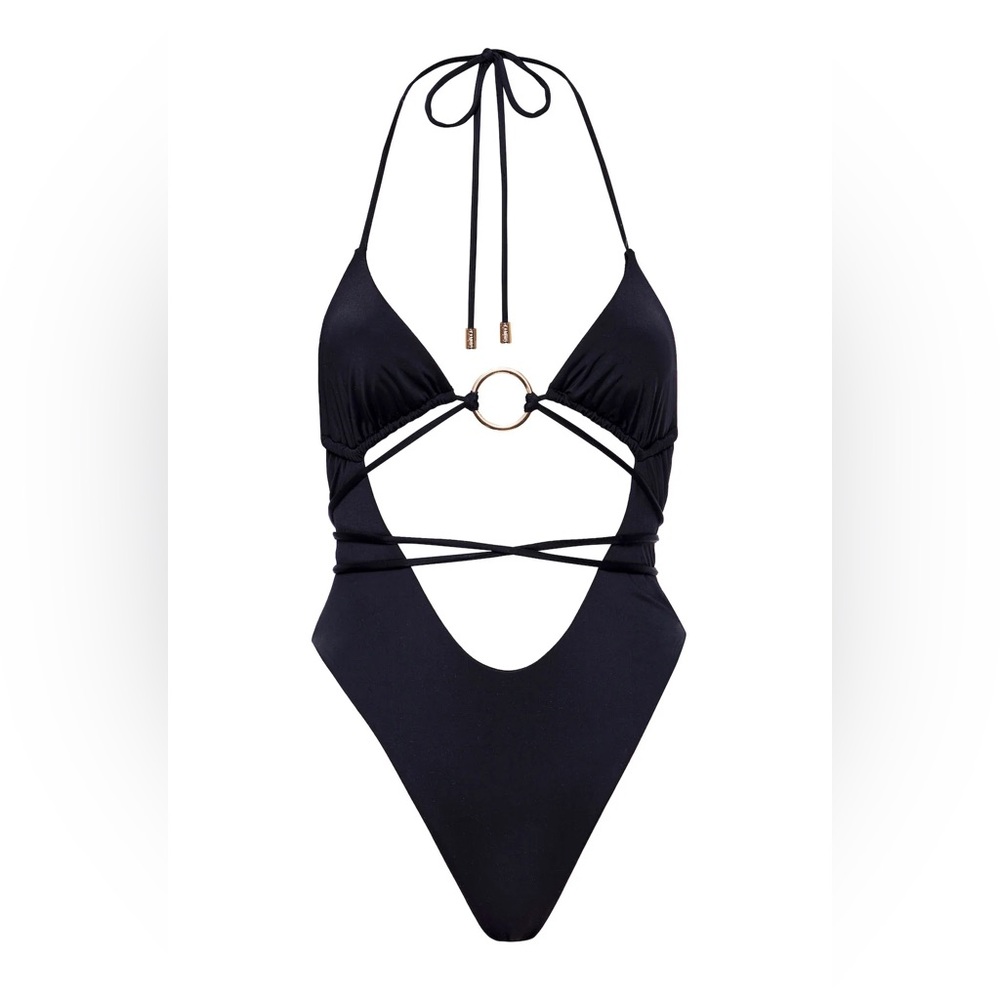 Kamari Black Criss Cross Nora One Piece